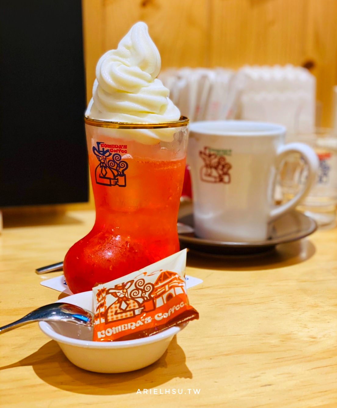 【食記】台北客美多咖啡 Komeda's Coffee 小巨蛋店：來自日本名古屋的商務小資咖啡簡餐店