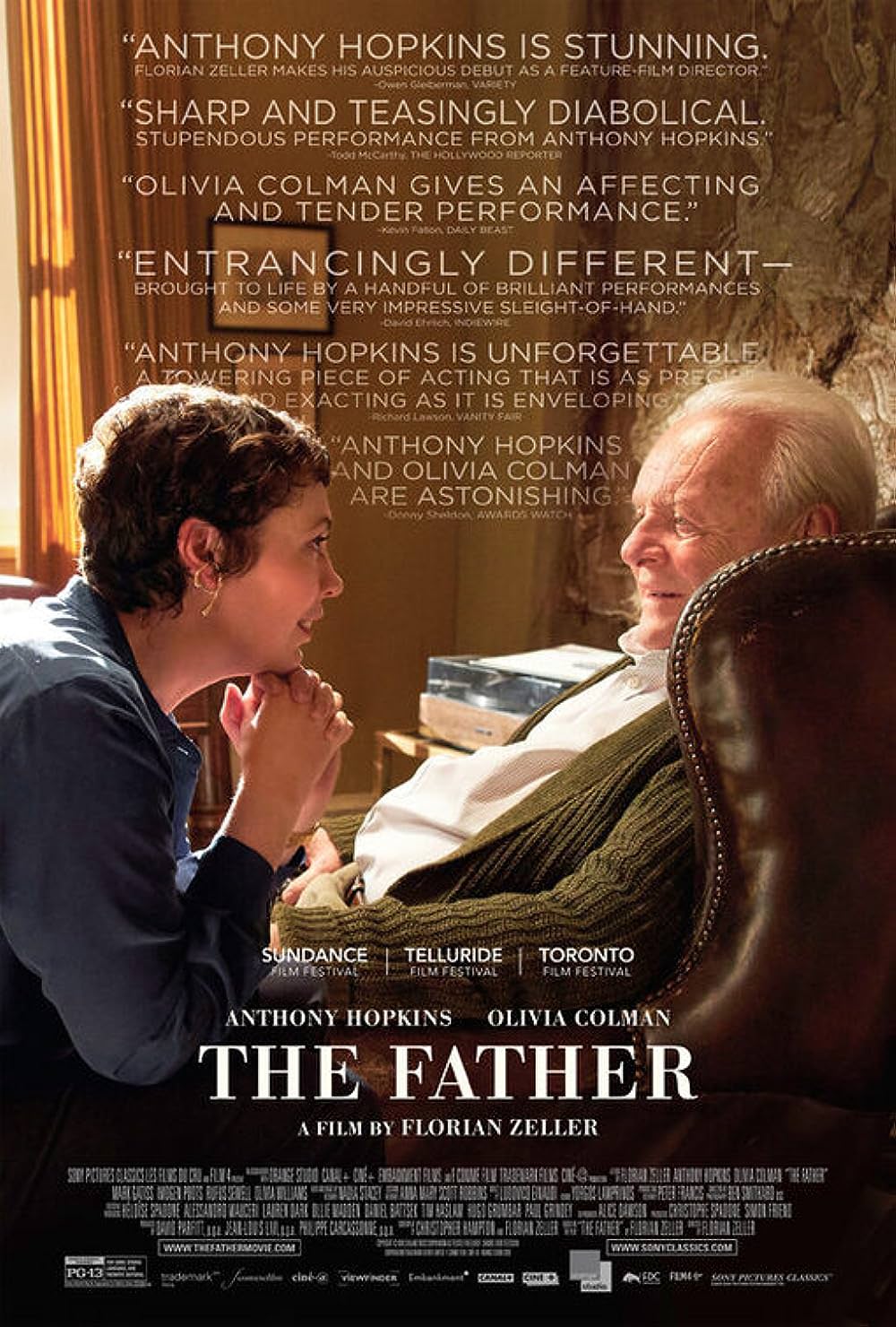 電影【父親】影片資訊：奧斯卡影帝變成被失智症困在時間裡的父親? The Father