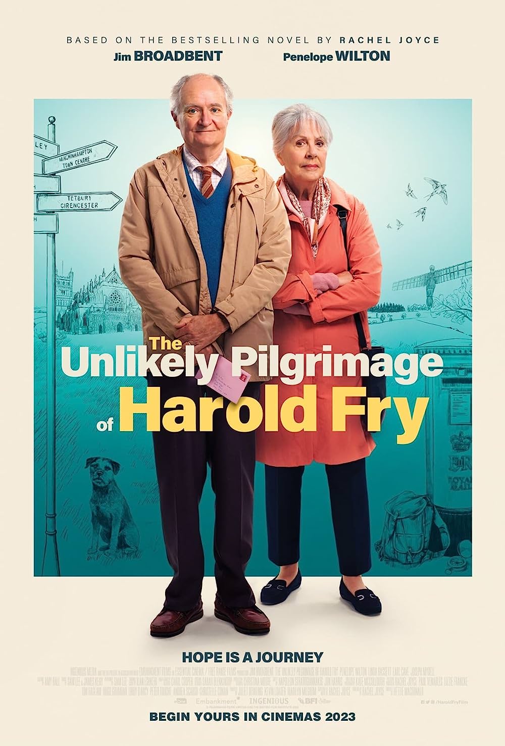 電影【一個人的朝聖】影片資訊：做出選擇永遠不嫌晚，只要踏出第一步 The Unlikely Pilgrimage of Harold Fry