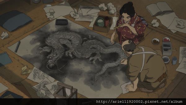 電影【百日紅】影評、台詞：浮世人生，浮世繪 Miss Hokusai